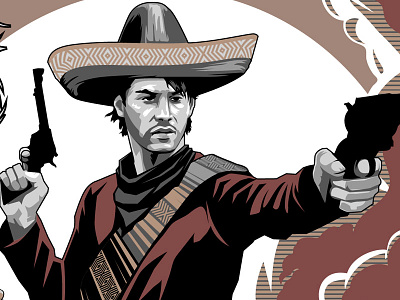 Keanu Bandito mexican poster series