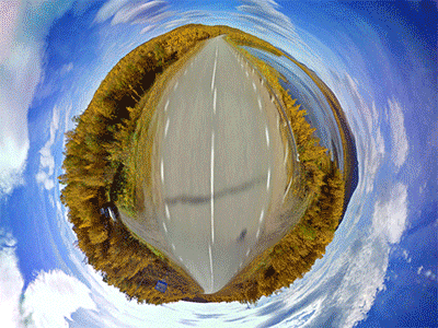 Street View Tiny Planet street view tiny planet