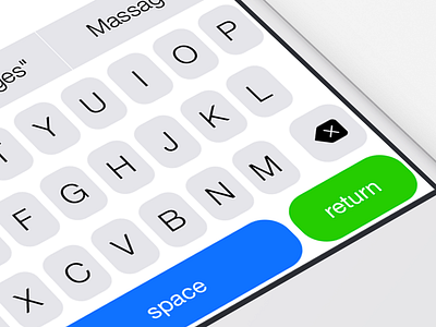 Messenger theme for Themeboard ios keyboard theme themeboard themes