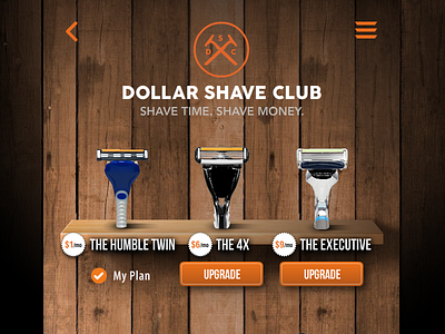 Dollar Shave Club App app ios mobile shave