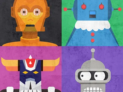 03 illustration robot sketch