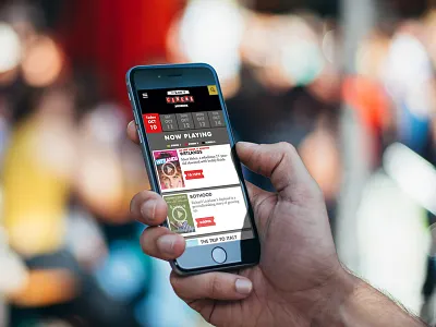 Loft Cinema Website cinema mobile first theater theatre