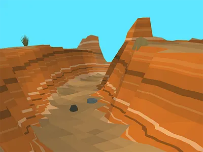 Mesa Desert desert frinlet mesa webgl