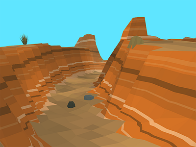 Mesa Desert desert frinlet mesa webgl