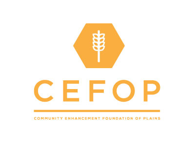 CEFOP community enhancement foundation kansas logo plains stock wheat