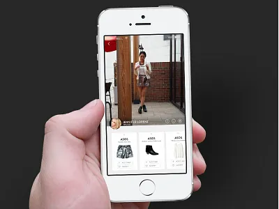 Asos app_ detail view app asos detail view fashion gui ios tag