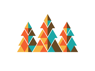 Mystery Project 60 dan kuhlken dkng geometric geometry logo nathan goldman tree trees vector