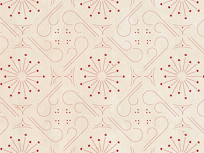 Hearts Pattern hearts monoweight pattern stroke