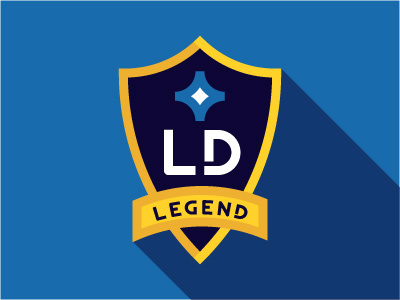 Legend crest football la galaxy landon donovan mls soccer sports