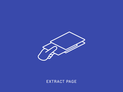 Extract Page cards extract icon illustration illustrator page paper photoshop pull out stack