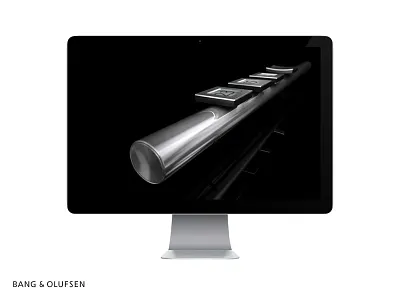 B&O BeoTime bang beo beosans beotime digital olufsen sans time type typography