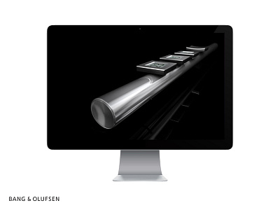 B&O BeoTime bang beo beosans beotime digital olufsen sans time type typography