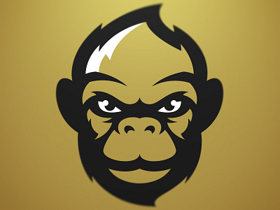 Ape Army ape chimp gorilla logo mascot monkey