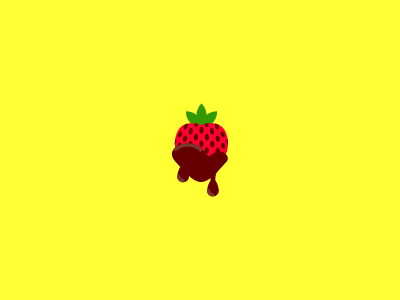 Chocolate Strawberry chocolate dessert emoji flirtmoji icon strawberry