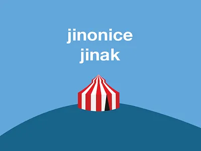 Circus illustration for music festival poster circus helvetica illustrator poster