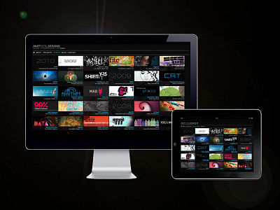 Portfolio 1.0 / Events Page amit apd design designs patel personal portfolio site website