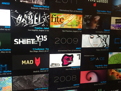Portfolio 1.0 / Events Page amit apd design designs patel personal portfolio site website