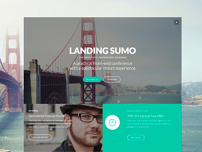 LandingSumo.com - Landing Page Bundle app bootstrap bundle clean design flat landing landing page responsive simple web website