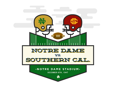 ND vs. USC football go irish irish nd notre dame southern cal. trojans usc