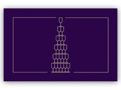 Champagne Tower champagne tower