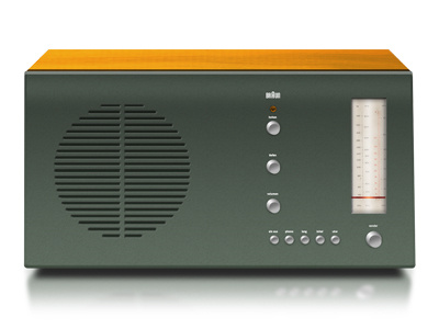 Dieter Rams Radio braun dieter rams photoshop radio