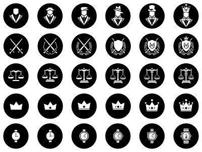 Mindgame badges app badge badges black bw game iphone mindgame white