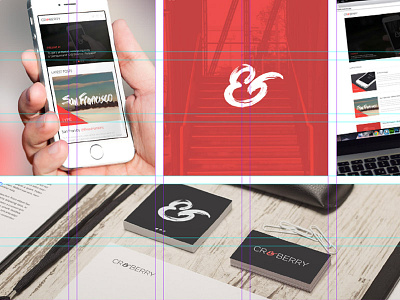 Print Portfolio Preview grid indesign portfolio preview print