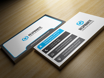 Corporate Business Card - RA60 business card corporate respinarte