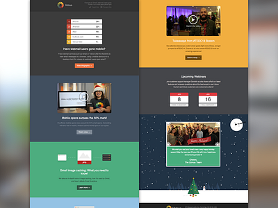 [Email] Litmus December Newsletter 2013 animation css3 december email email design email development litmus snow