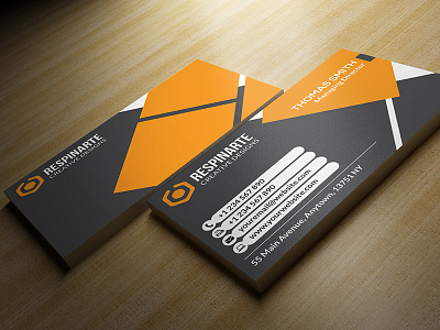 Corporate Business Card - RA59 business card corporate respinarte