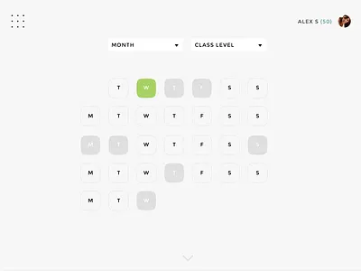 Simple Booking Form v2 calendar date dropdown flat minimal nav simple ui ux