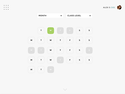 Simple Booking Form v2 calendar date dropdown flat minimal nav simple ui ux