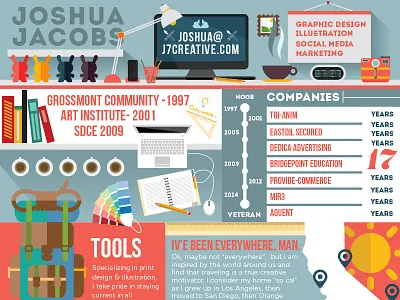 New Resume WIP branding cv illustration info info graphic promotional re brand resume