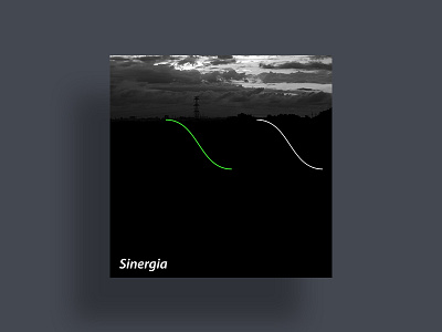 Sinergia cd cover design dvd graphic line synergy view visual