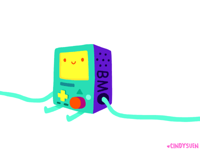 GIF: Adventure time! adventure time animation beemo bmo cartoon network gif id lady rainicorn lumpy space princess marceline morph princess bubble gum