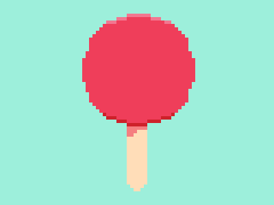 Cherry Dilly Bar dessert gif icecream illustration pixel