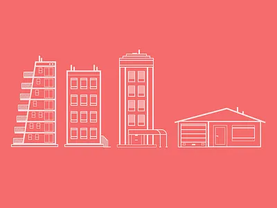 Building building buildings buildings design illustration line