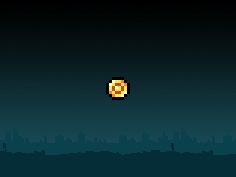 Golden Coin 8bit animated coin coin gif pixelart