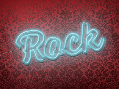 Fluorescent Rock fluorescent lighting photoshop rock type wallpaper