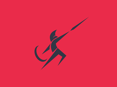 Warrior Logo best flat minimal symbol brand identity branding app ui logo mark symbol identity logomark logotype flow awesome ux design idea clever war fight sword creative