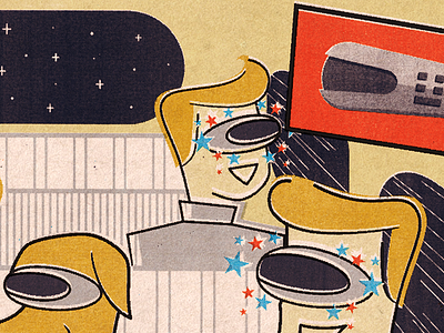 TV Goggles future 52 illustration tv goggles