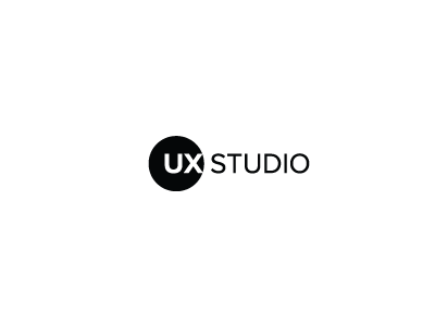 Ux Studio Logo graphic logo mono simple