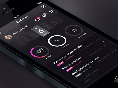 TO-DO List dashboard list mobile todo ui