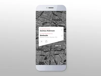Modal Screen app apple design flat ios iphone mobile modal modern ui ux