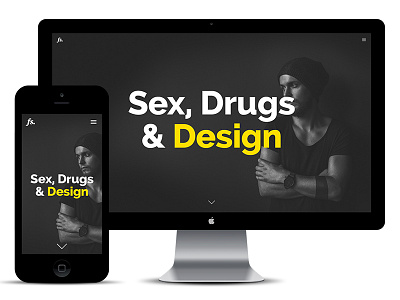 Portfolio dark design drugs portfolio responsive semplice sex slovaczech slvczch website