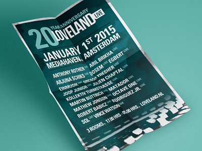Loveland Live artowrk event live poster