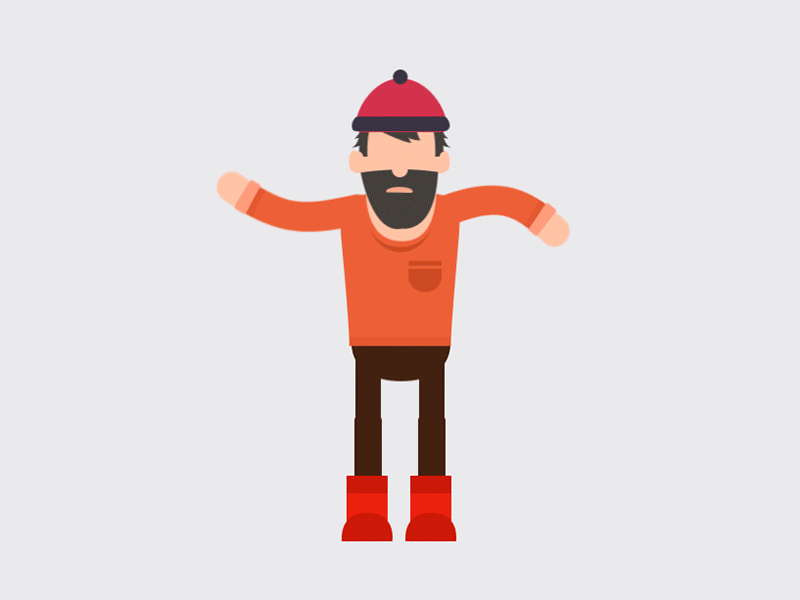 Nordic Hipster animation dance hipster illustration nordic