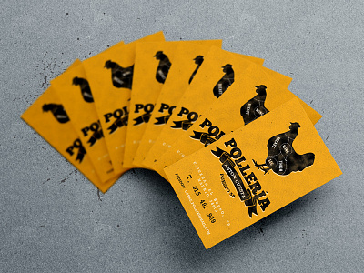 Business cards design #2 beef business cards chiken cow foodporn madrid print stamp