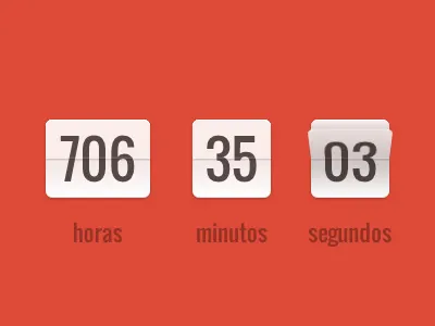 Counting Down, In Spanish count counter down progress