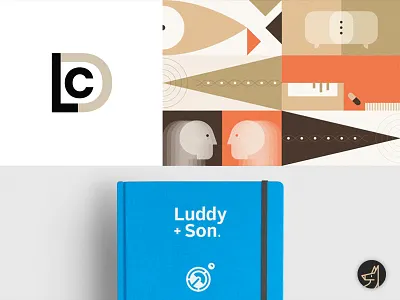 Good Behavior Launch design dog illustration launch logo website